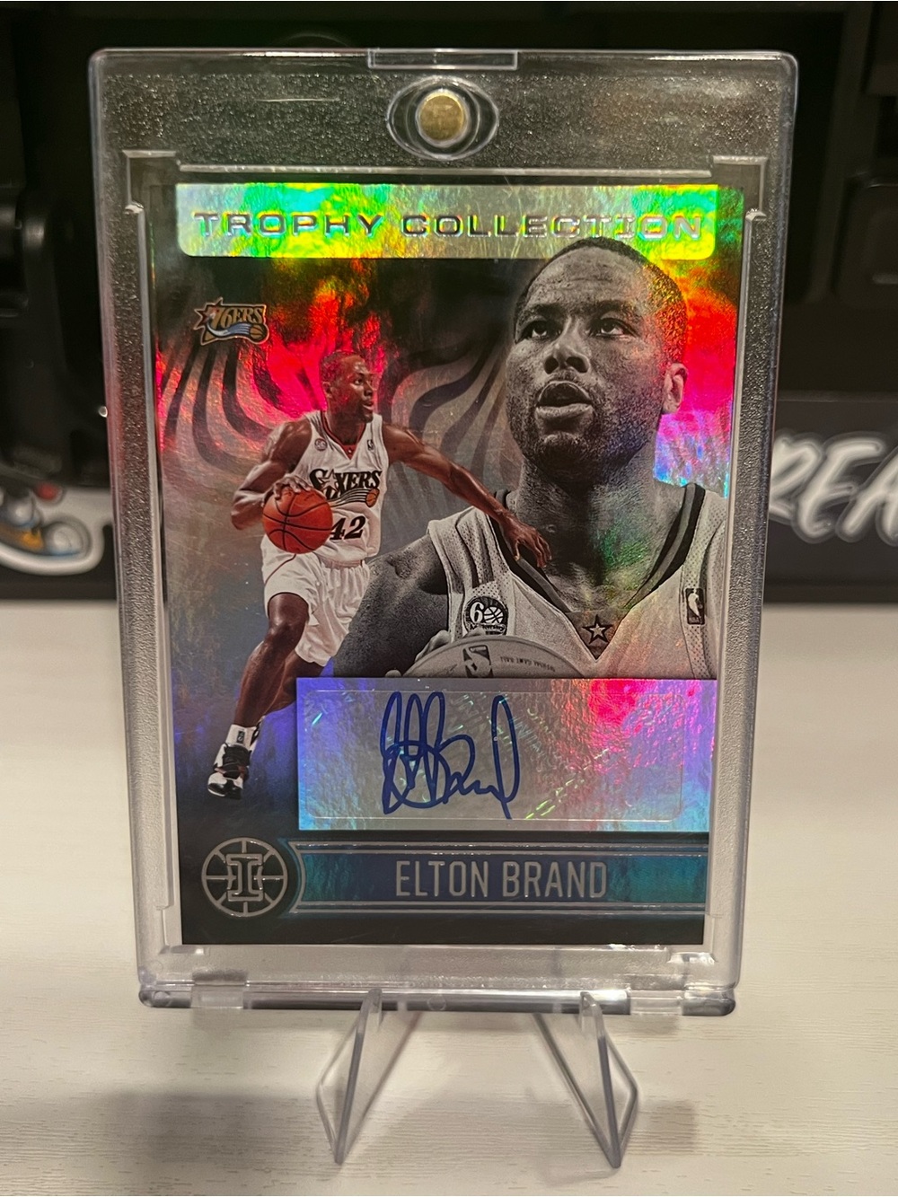Elton Brand auto card